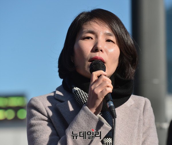 ▲ 자유한국당 전희경 대변인. ⓒ뉴데일리 DB