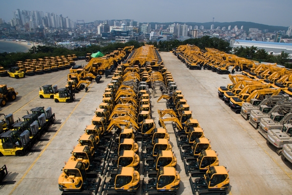 ▲ 현대건설기계 울산공장 전경.ⓒ현대건설기계