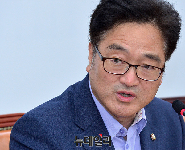 ▲ 우원식 더불어민주당 원내대표  ⓒ 뉴데일리