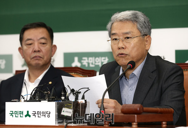 ▲ 국민의당 김동철 원내대표. ⓒ뉴데일리 이종현