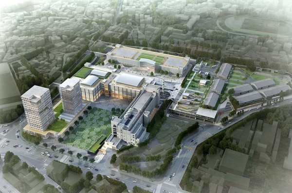 ▲ 충북 청주시 옛 연초제조창 도시재생사업 조감도.ⓒ청주시