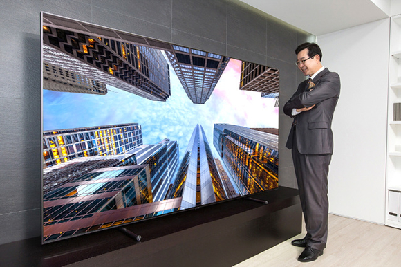 ▲ 삼성전자가 QLED TV 88형을 출시한다고 2일 밝혔다. ⓒ삼성전자
