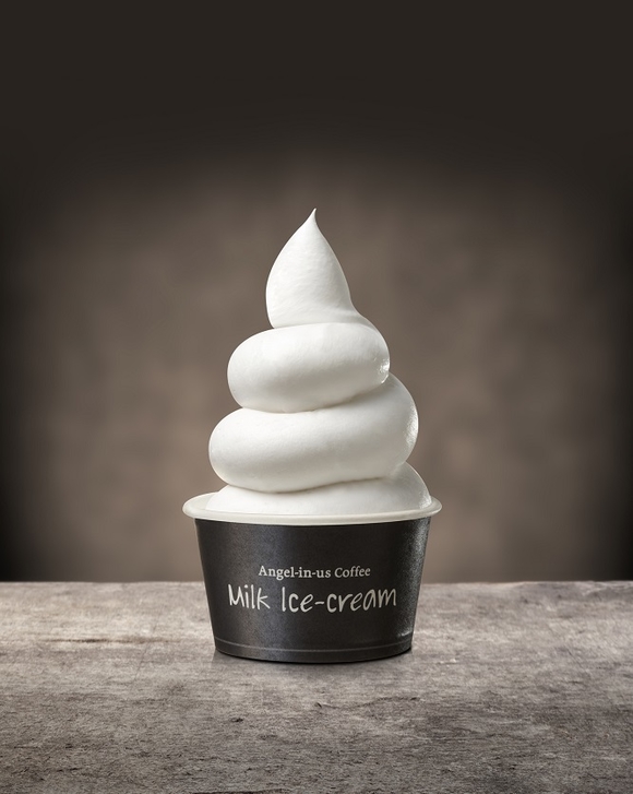 ▲ 파스퇴르 소프트 아이스크림. ⓒ엔제리너스커피