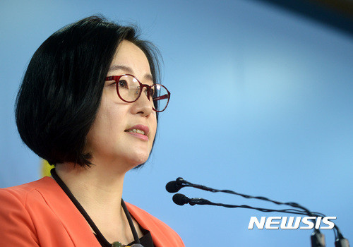 ▲ 더불어민주당 제윤경 원내대변인. ⓒ뉴시스 사진 DB