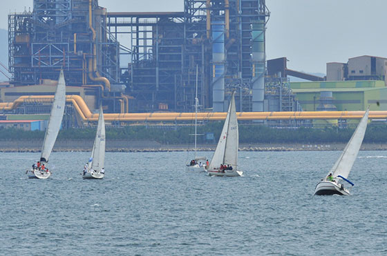 ▲ 지난해 열린 영일만 전국요트대회 장면.ⓒ포항시