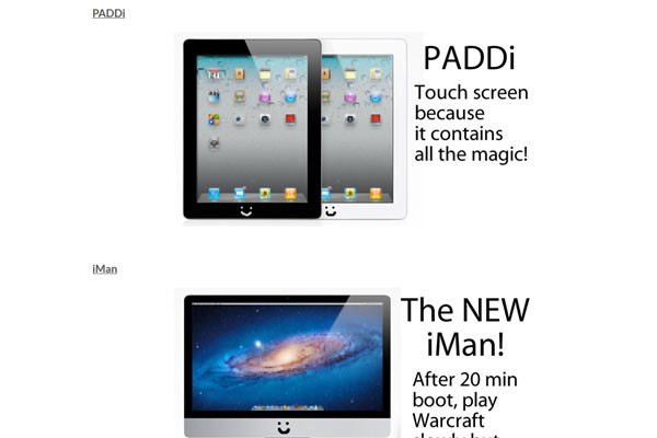 ▲ 트럼프 美대통령이 "중국의 美기업 지적재산권 침해실태를 조사하라"는 명령을 내리자 中상무부가 발끈하며 성명까지 내놨다. 사진은 한 매체가 소개한 중국제 '짝퉁 애플 제품'들. ⓒ美'크레이브 온라인' 관련보도 화면캡쳐.