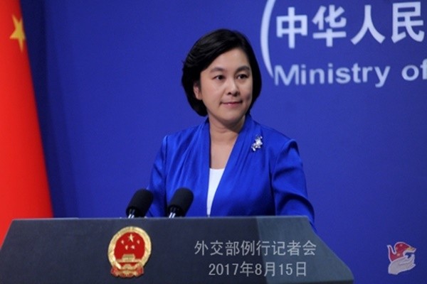▲ 화춘잉(華春瑩) 中외교부 대변인은 15일(현지시간) 정례브리핑에서 “현재 한반도 정세는 매우 복잡·민감하며, 임계점에 도달하는 중”이라면서도 “동시에 결단을 통해 대화를 재개해야 하는 전환점”이라고 밝혔다. 사진은 화춘잉 中외교부 대변인.ⓒ中외교부 홈페이지 캡쳐