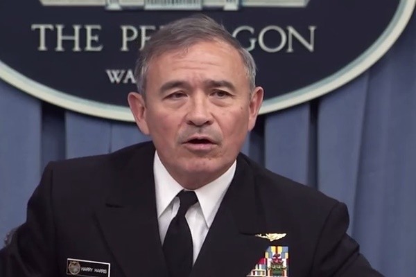 ▲ 해리 해리스 미국 태평양사령관이 20일 한국을 방문해 송영무 국방장관 등과 북한 위협 대응 방안을 두고 머리를 맞댄다. 사진은 해리 해리스 美태평양사령관.ⓒ美'C-SPAN' 보도영상 화면캡쳐