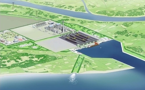 ▲ 방글라데시 석탄화력발전소 조감도. ⓒ포스코건설