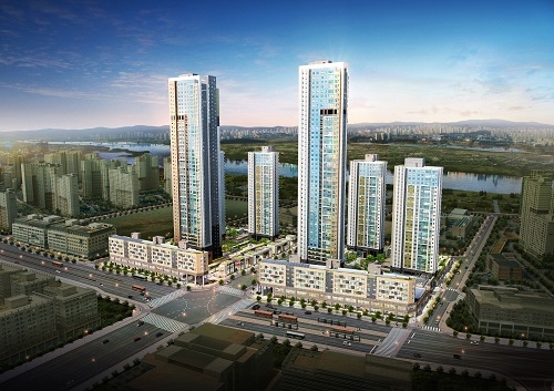 ▲ '힐스테이트 세종 리버파크' 조감도. ⓒ현대엔지니어링