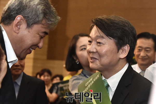 ▲ 안철수 전 대표가 27일 오후 의원회관에서 열린 국민의당 전당대회에서 대표로 선출됐다. ⓒ뉴데일리 이종현 기자