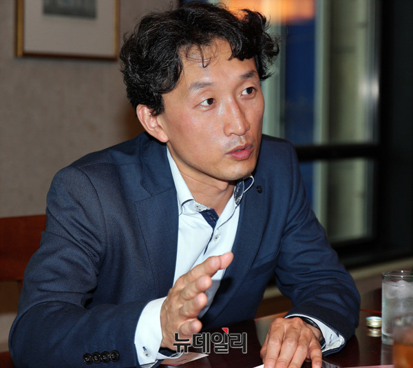 ▲ 터미널 7 아키텍츠 조경찬 건축가 ⓒ 뉴데일리 이기륭 기자