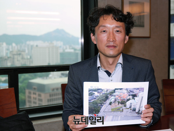 ▲ 조경찬 건축가 ⓒ 뉴데일리 이기륭 기자