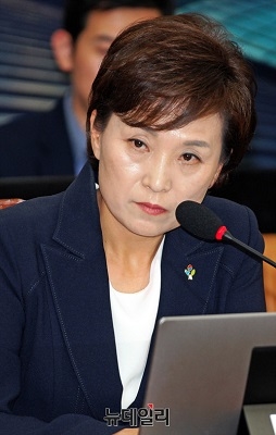 ▲ 김현미 국토부 장관. ⓒ뉴데일리