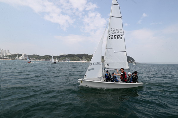 ▲ 지난해 열린 ‘제16회 해양경찰청장배 전국요트대회’ 모습.ⓒ포항시