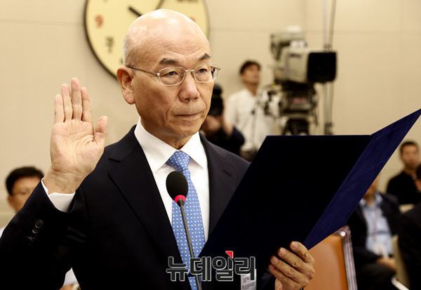 ▲ 이효성 방송통신위원장.ⓒ뉴데일리 이종현 기자