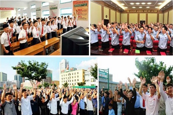 ▲ 북한이 관영 매체를 동원해 6차 핵실험에 대한 北주민들의 반응을 전하면서 선전에 몰두하고 있는 모습이다. 사진은 北노동당 기관지 '노동신문' 4일자 2면 일부.ⓒ北선전매체 홈페이지 캡쳐