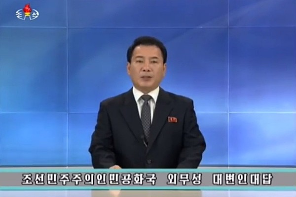북한이 6차 핵실험에 대응한 미국 주도의 유엔 안전보장이사회(이하 유엔 안보리)의 추가 대북제재 결의 채택 움직임에 강하게 반발하며 대미 위협 발언을 쏟아냈다. 사진은 관련 北'조선중앙TV' 보도 일부.ⓒ北선전매체 보도영상 화면캡쳐