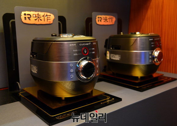 ▲ 쿠첸 IR 미작의 적외선 센서 ⓒ 뉴데일리 공준표