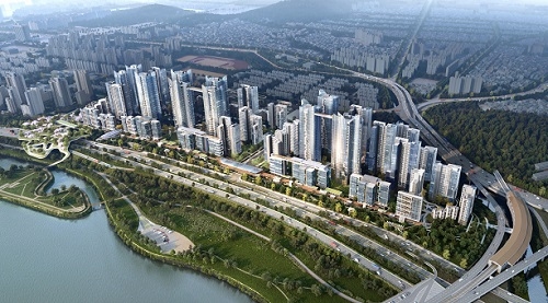 ▲ GS건설 반포주공1단지 조감도. ⓒGS건설