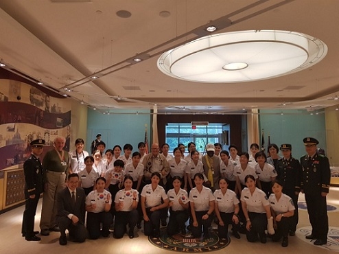 ▲ 지난달 28일부터 이달 7일까지 성신여자대학교 학군단은 미국 전사적지 방문 연수를 실시했다. ⓒ성신여대