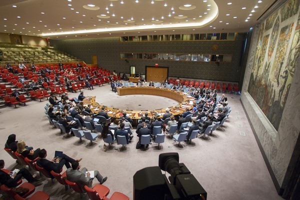 ▲ 유엔 안전보장이사회(이하 유엔 안보리)가 북한산 의류·섬유 제품 수출 금지 등을 골자로 하는 추가 대북제재 결의안을 11일 오후(현지시간) 표결에 부친다. 사진은 유엔 안보리.ⓒ유엔