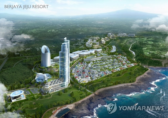 ▲ 예래휴양형주거단지 조감도. ⓒ연합뉴스