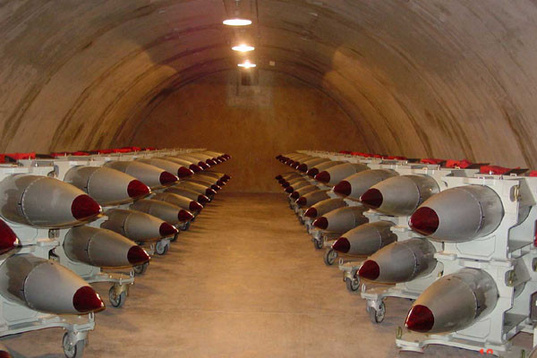 현재 북대서양조약기구(NATO) 동맹국에 보관돼 있는 B61 전술 핵폭탄. ⓒ캐나다 나토협회 홈페이지 캡쳐.