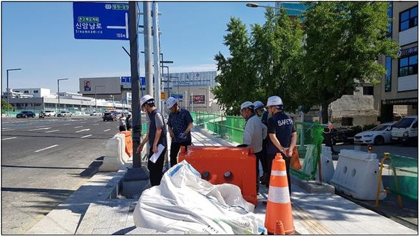 ▲ 지난 8월29일 1차 점검 장면.ⓒ대구시