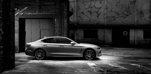 ▲ 제네시스 G70.ⓒ제네시스