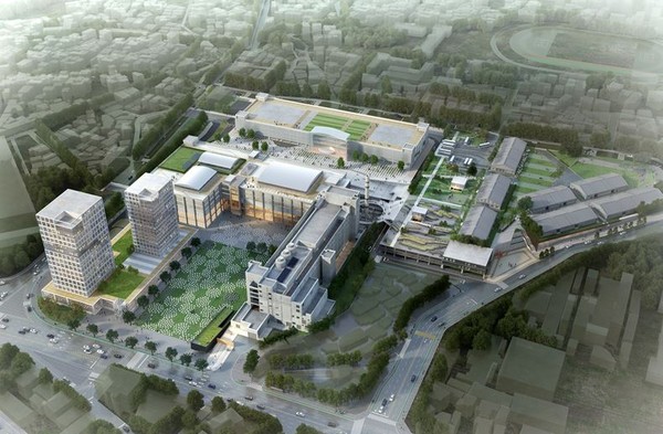 ▲ 충북 청주시 옛 연초제조창 도시재생사업 조감도.ⓒ청주시