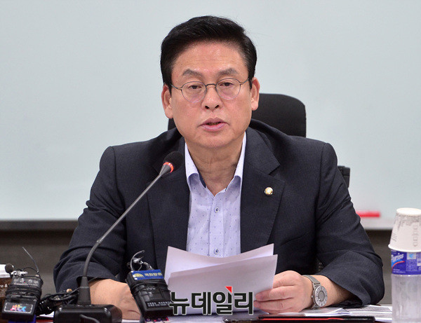 ▲ 정우택 자유한국당 원내대표. ⓒ뉴데일리 공준표 기자