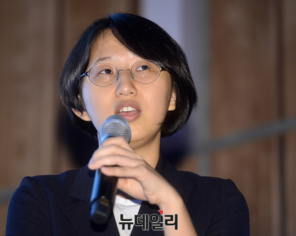 ▲ 김효성 플레시먼 힐러드 코리아 차장 ⓒ뉴데일리 공준표 기자
