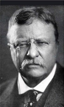 ▲ 시어도어 루즈벨트 미26대 대통령.