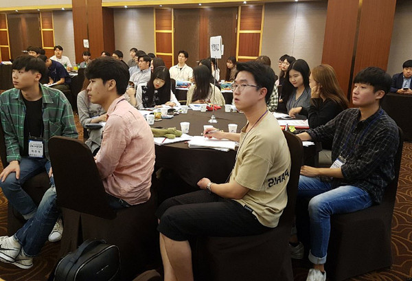 ▲ 6개 대학 연합 취업캠프 장면.ⓒ계명대