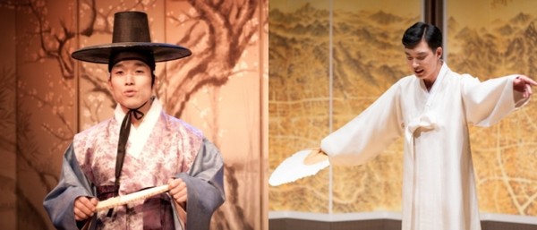 ▲ '박종기' 역의 안이호(왼쪽), 김계선 역의 정윤형(오른쪽).