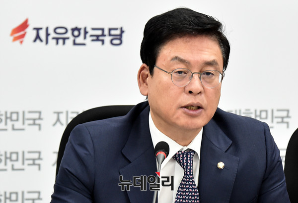 ▲ 자유한국당 정우택 원내대표. ⓒ뉴데일리 DB