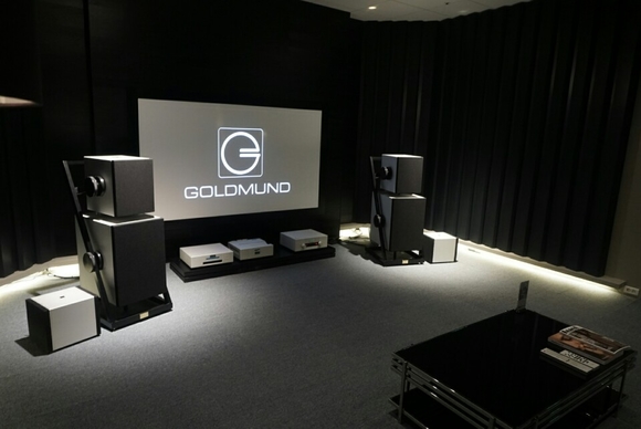 ▲ 골드문트 부산 신세계 센텀시티점 로고스 사티아 리스닝룸. ⓒ오디오갤러리