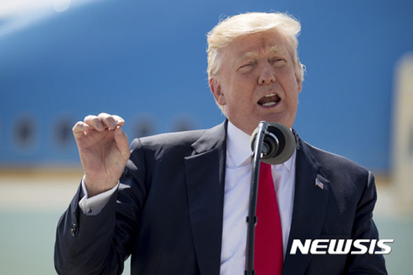 ▲ 도널드 트럼프 美대통령. ⓒ뉴시스. 무단전재 및 재배포 금지.