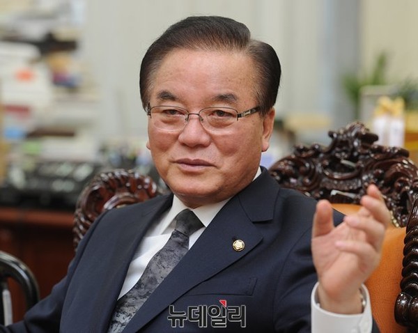 ▲ 자유한국당 정갑윤 전 국회부의장. ⓒ뉴데일리 이종현 기자