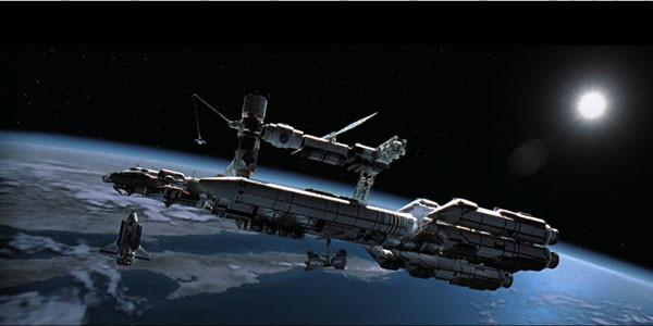 ▲ SF소설에 등장하는 심우주선. 주로 핵융합 에너지를 이용하는 것으로 묘사된다. ⓒ킨 소프트웨어 포럼 화면캡쳐.