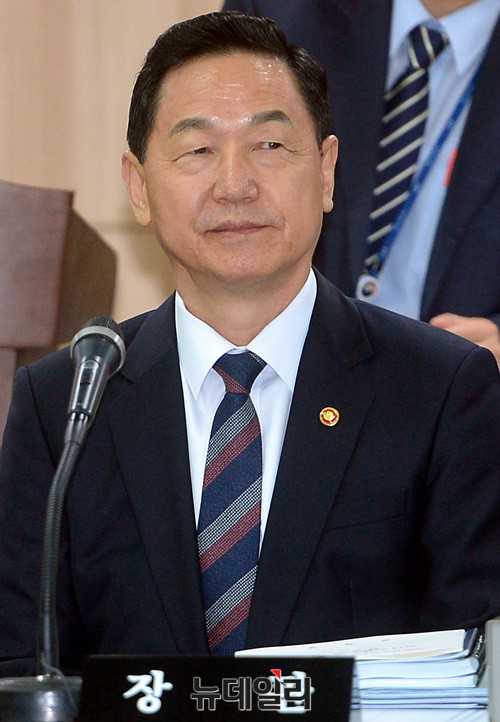 ▲ 김상곤 교육부장관.ⓒ뉴데일리 공준표 기자.