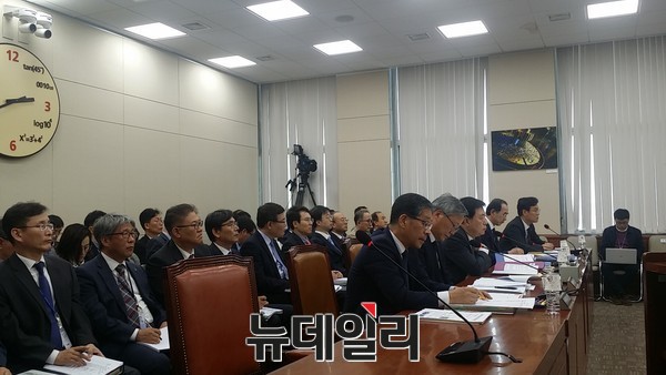 ▲ 국감 현장. ⓒ뉴데일리