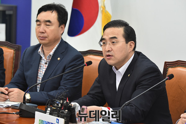 ▲ 박홍근 더불어민주당 의원. ⓒ뉴데일리 DB
