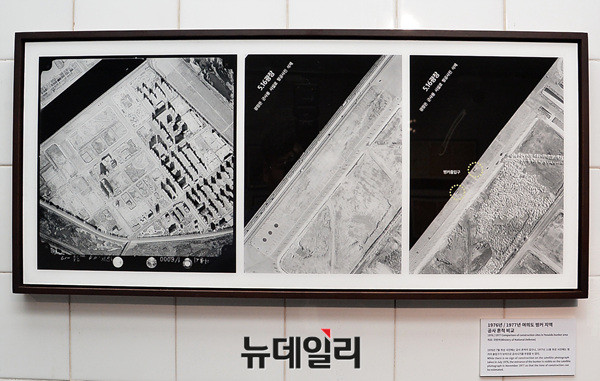 ▲ VIP가 사용했을 거라고 추정되는 쇼파 ⓒ 뉴데일리 공준표