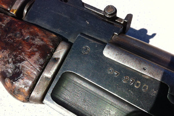 ▲ 북한이 테러조직 '하마스'에 판매한 AK-47 자동소총. 'ㅂ'자가 보인다. ⓒ美38노스 관련보도 화면캡쳐.