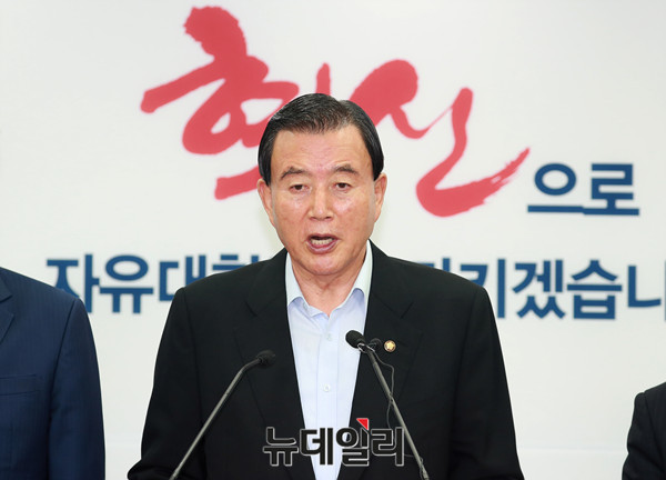 ▲ 홍문표 자유한국당 사무총장. ⓒ뉴데일리 DB