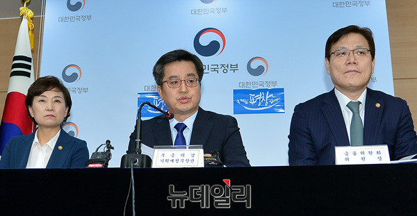 ▲ 질문에 답하는 김현미 국토교통부 장관 ⓒ 뉴데일리 공준표