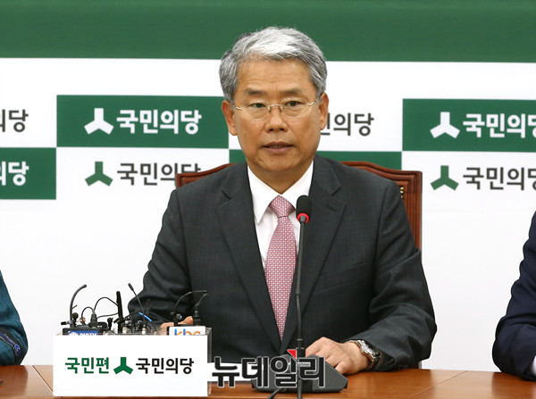 ▲ 김동철 국민의당 원내대표. ⓒ뉴데일리 이종현 기자