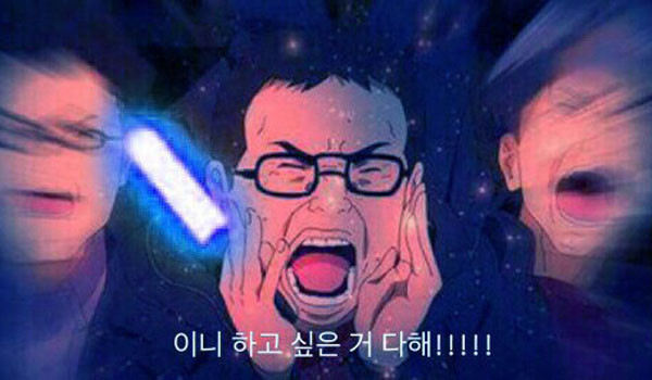 ▲ 문재인 정부 지지자들을 대표하는 문구 "이니 하고 싶은 거 다해!"를 알린 그림. 문재인 대통령 지지자들은 지금도 포털 등에서 활동하며 이런 말을 쓴다. ⓒ문재인 대통령 팬사이트 '문위키' 화면캡쳐.